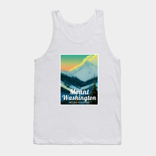 Mount Washington British Columbia Canada ski Tank Top